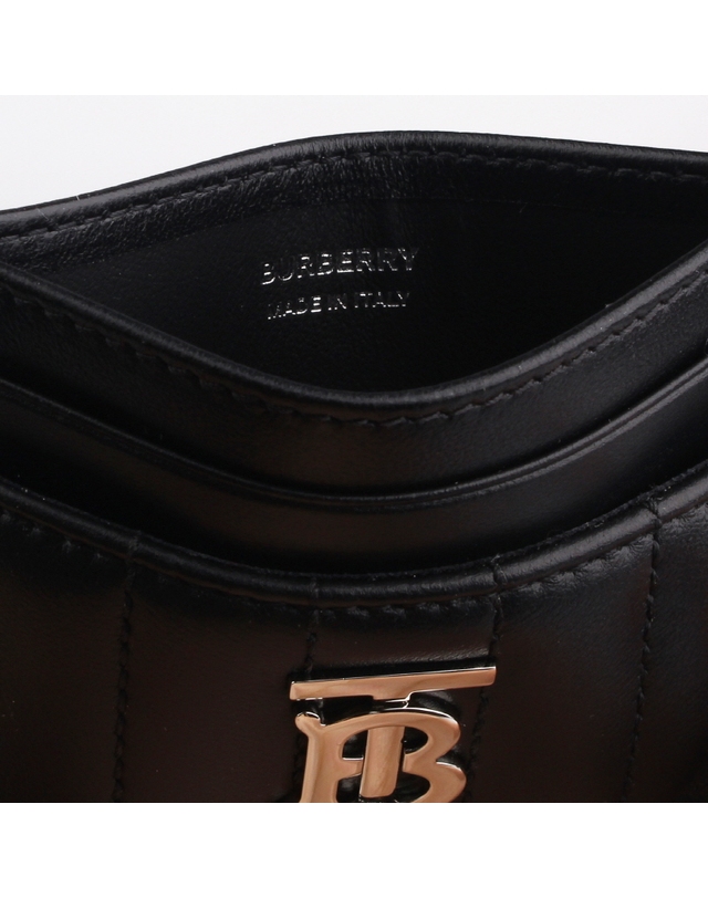 버버리 [BURBERRY] TB 퀼팅 카드 지갑 8064826 착용컷