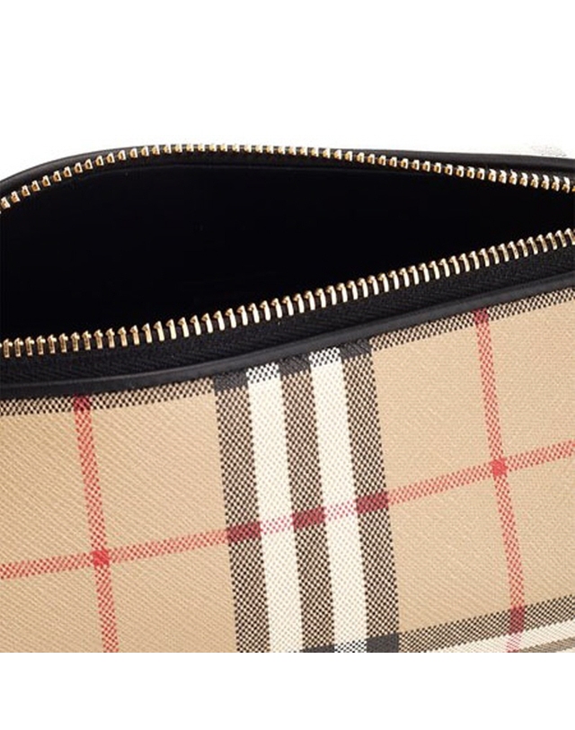 버버리 [BURBERRY] 빈티지 체크 배럴 백 8058018 착용컷