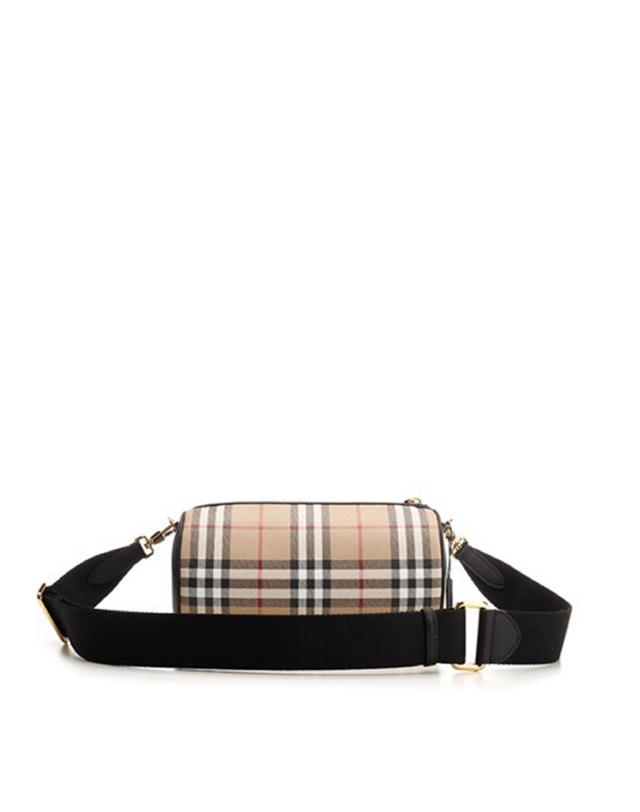 버버리 [BURBERRY] 빈티지 체크 배럴 백 8058018 착용컷
