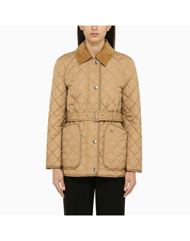 버버리 [BURBERRY] 코듀로이 퀼팅 자켓 8071842 착용컷