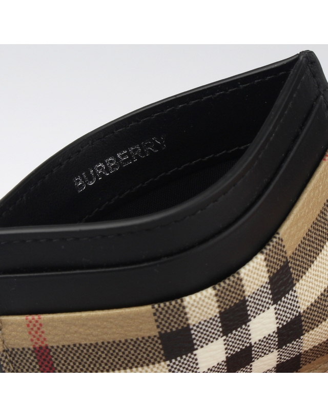 버버리 [BURBERRY] 빈티지 체크 카드 지갑 8084175 착용컷