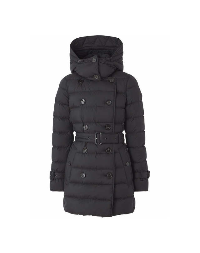 버버리 [BURBERRY] 애쉬윅 하프 다운 패딩 자켓 80963661 착용컷