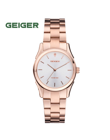 가이거 여성 다이아 메탈시계 GE1256RG