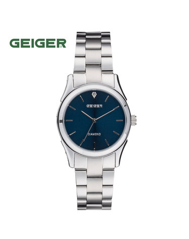 가이거 여성 다이아 메탈시계 GE1256NVS