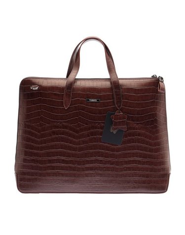 티센토 소가죽 브라운 서류가방 모리츠(Moritz) Briefcase