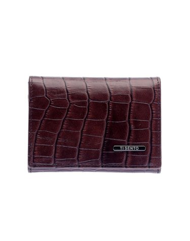 티센토 소가죽 브라운 명함지갑 한스(Hans) Businesscard wallet