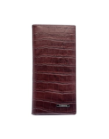 티센토 소가죽 브라운 카드장지갑 한스(Hans) Long wallet01
