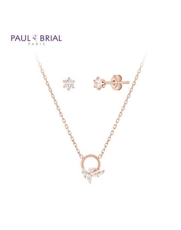 본사직영 폴브리알 SILVER 심플 원형 SET PYSS0104_PG