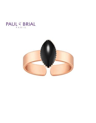 본사직영 폴브리알 BRASS 마퀴즈 밴드 반지 PYBR0112 (BLACK)