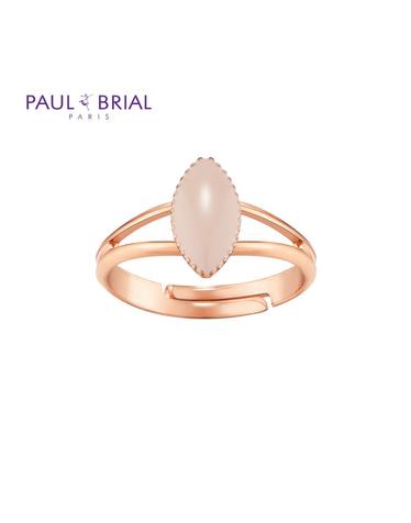 본사직영 폴브리알 BRASS 마퀴즈 투라인 반지 PYBR0114 (BEIGE)
