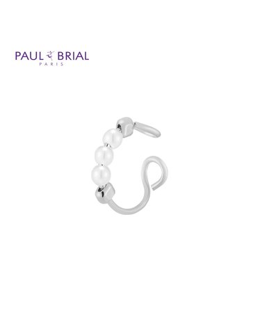 폴브리알 주얼리 BRASS 볼 진주 이어커프 PDBE0156_WG