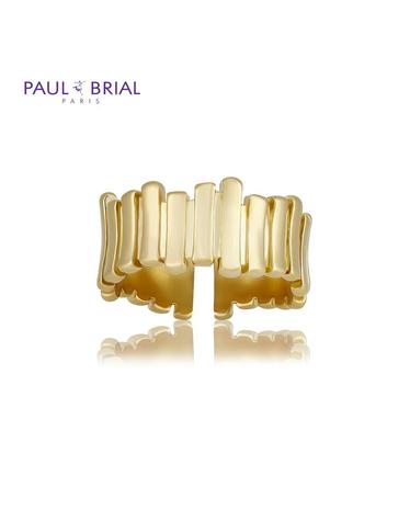 폴브리알 주얼리 BRASS 캐슬 밴드 반지 POBR0164_YG