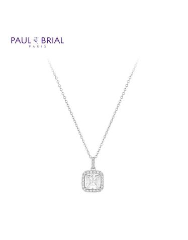 폴브리알 주얼리 BRASS 스퀘어 목걸이 PPBN0061_WG