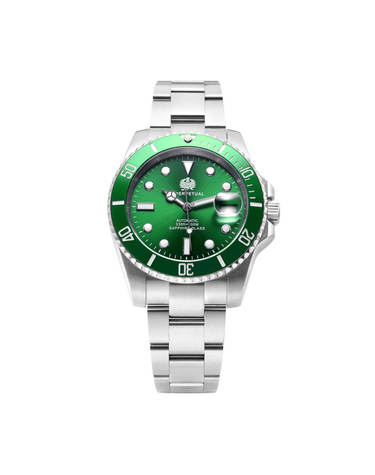 [공식본사정품] [가이거] GE8045GNS 오션다이버 Ocean Diver 오마주 오토매틱 남성 메탈 시계 40mm