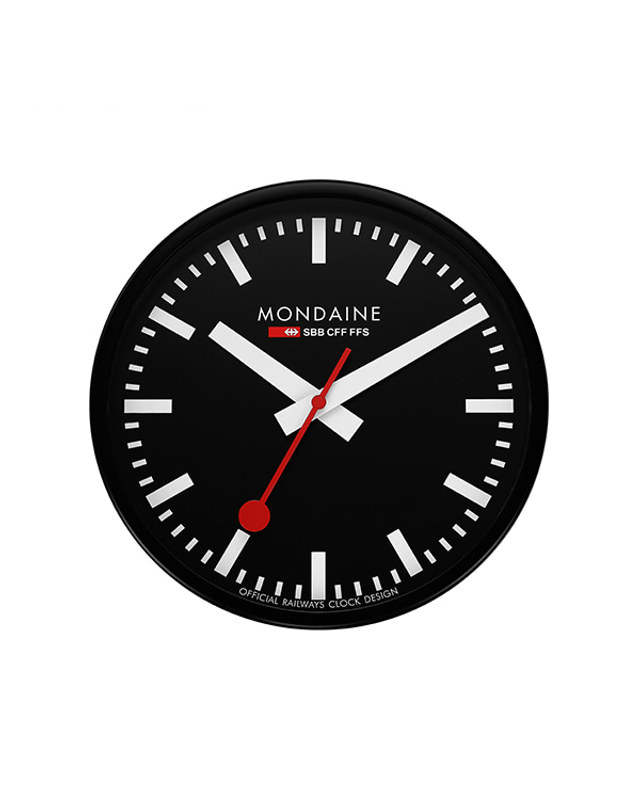 몬데인 몬데인 A990.CLOCK.64SBB 공용 벽시계 착용컷