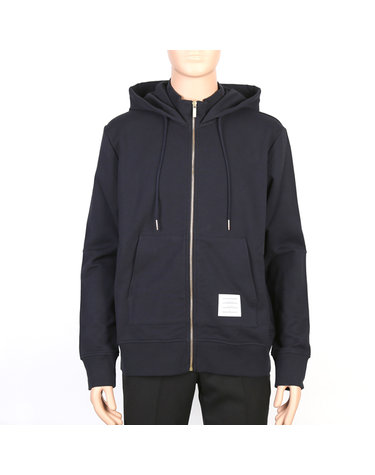 [톰브라운] 21FW 펀넬넥 반목 후드 집업 네이비 MJT288A 06931 415