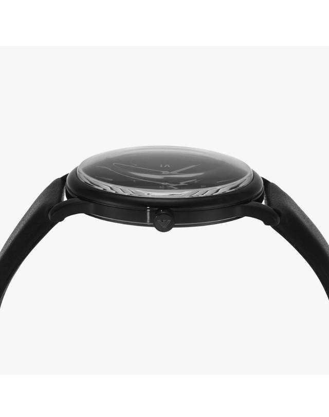 아르마니 [공식본사정품] 아르마니 AR11573 (Minimalist) 미니멀리스트 남성 가죽시계 착용컷