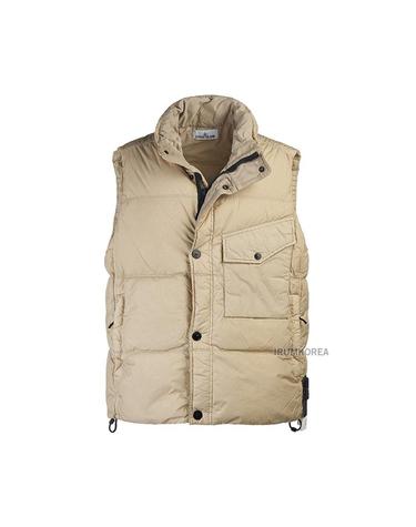 [스톤아일랜드] FW25 남성 크링클 렙스 패딩 조끼 K2S15G100003 S0A23 V009A
