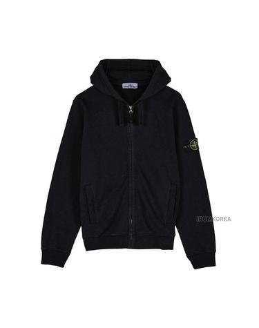 [스톤아일랜드] FW25 남성 오가닉 코튼 후드 집업 K2S156100067 S0A20 V0029