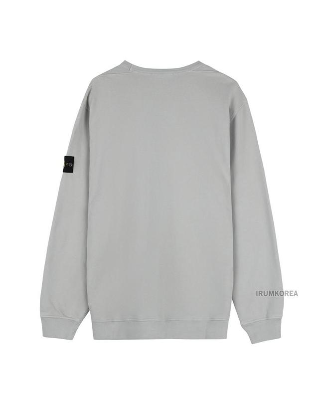 스톤아일랜드 [스톤아일랜드] FW25 남성 오가닉 코튼 맨투맨 K2S156100028 S0A20 V0061 착용컷