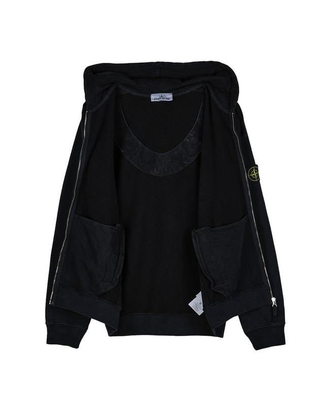스톤아일랜드 [스톤아일랜드] FW25 남성 오가닉 코튼 후드 집업 K2S156100067 S0A20 V0029 착용컷