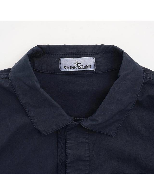 스톤아일랜드 [스톤아일랜드] SS25 남성 수피마 코튼 셔츠 K1S151200033 S0010 C0020 착용컷