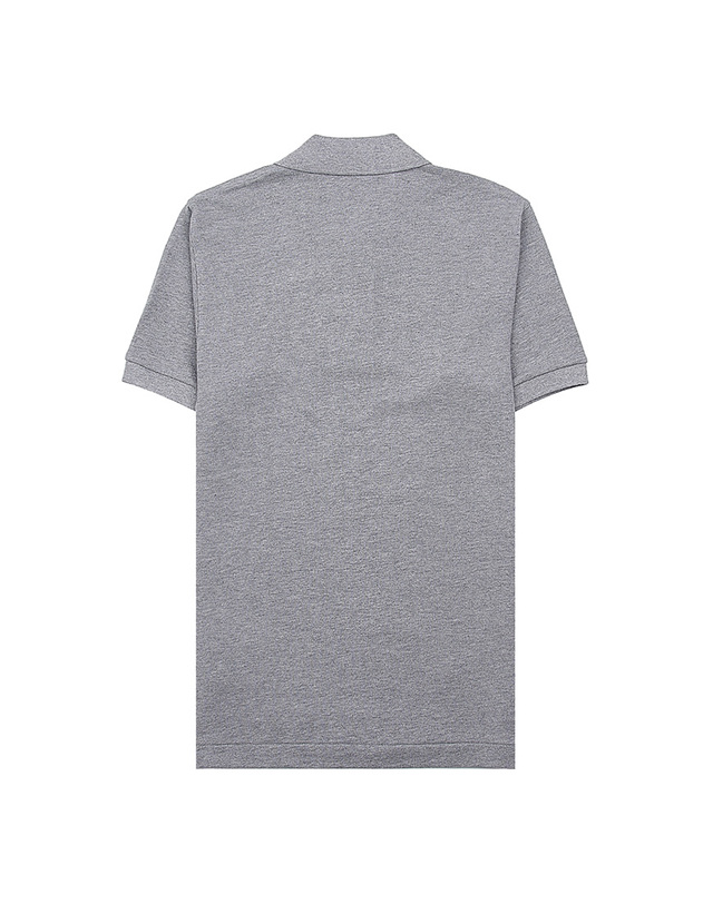 꼼데가르송 [입점사] [꼼데가르송] 남성 인베이더 슬리브 피케셔츠 P1T336 GRAY 착용컷