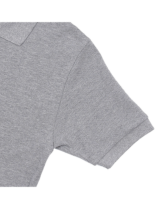 꼼데가르송 [입점사] [꼼데가르송] 남성 인베이더 슬리브 피케셔츠 P1T336 GRAY 착용컷