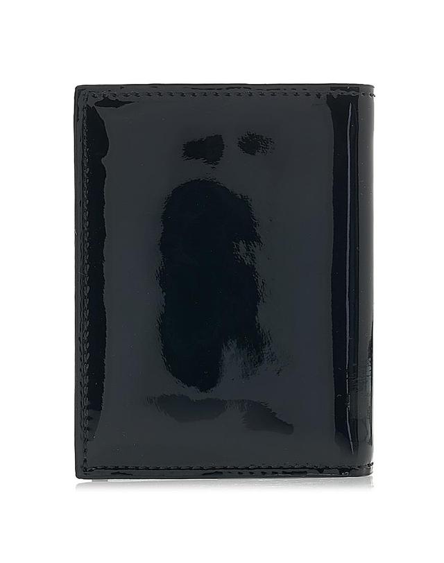 꼼데가르송 [꼼데가르송] 여성 글로시 체크 프린트 지갑 SA0641GP CHECK PRINT (스크래치) 착용컷