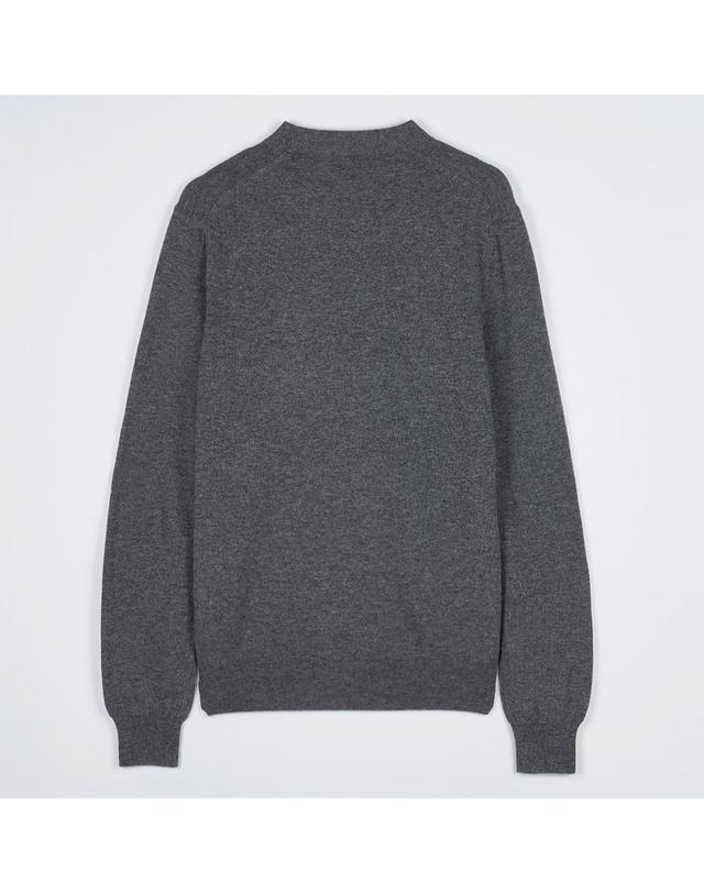 꼼데가르송 [꼼데가르송] FW25 공용 더블 하트 가디건 AX N058 051 GREY 착용컷