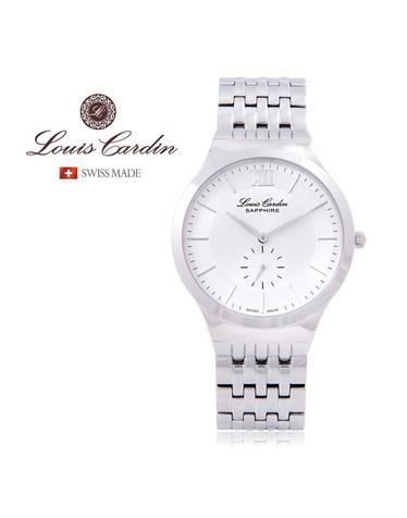 LOUIS CARDIN 스위스메이드 LC002MT WS M I 클래식 슬림 남성 메탈시계