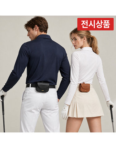 [전시] 던롭 젝시오 거리측정기 골프공 볼파우치 고리 벨트형 멀티힙색 골프 파우치 거리측정기파우치 GGF 21033I