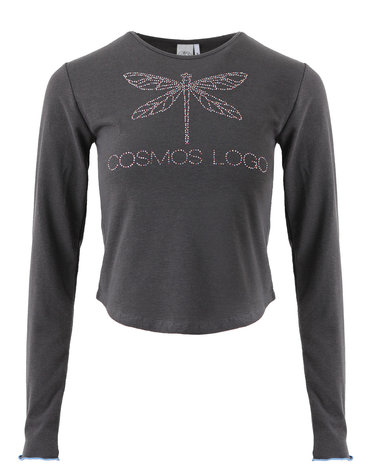 플라즈마스페어 BLING T-SHIRT IN DARK GREY