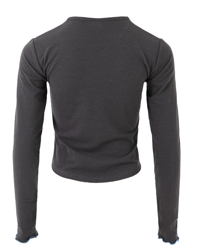 플라즈마스페어 BLING T-SHIRT IN DARK GREY 착용컷