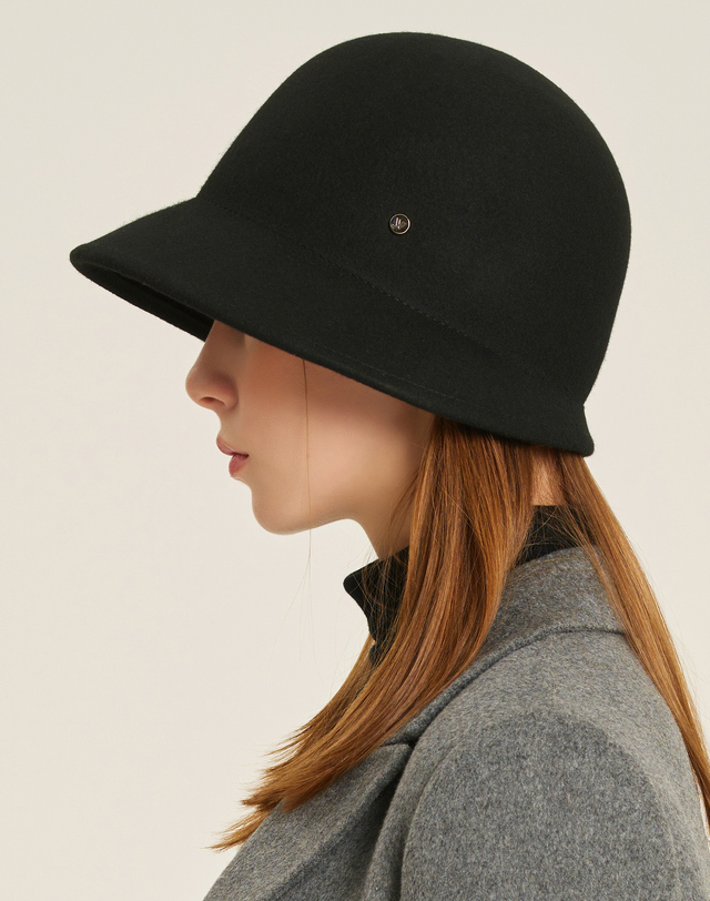 화이트샌즈 언밸런스 클로슈 햇 셰필드 (2 colors) 착용컷