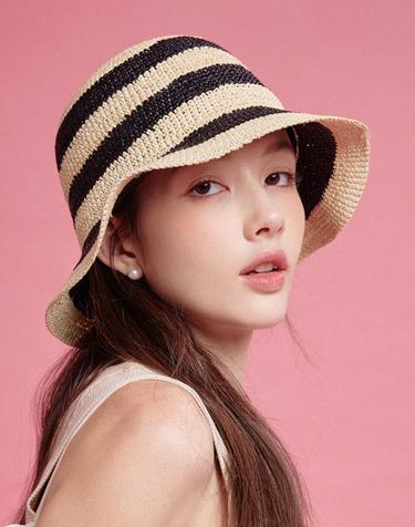 라피아 버킷햇 더블린 (4 colors)