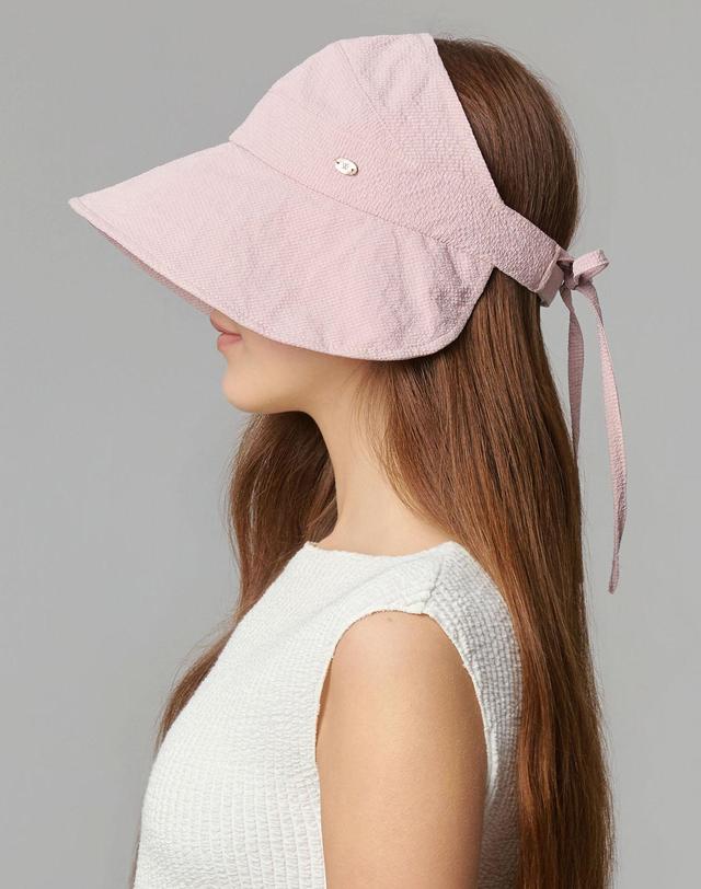 화이트샌즈 슬러브 커브 썬캡 에이린 (4 colors) 착용컷