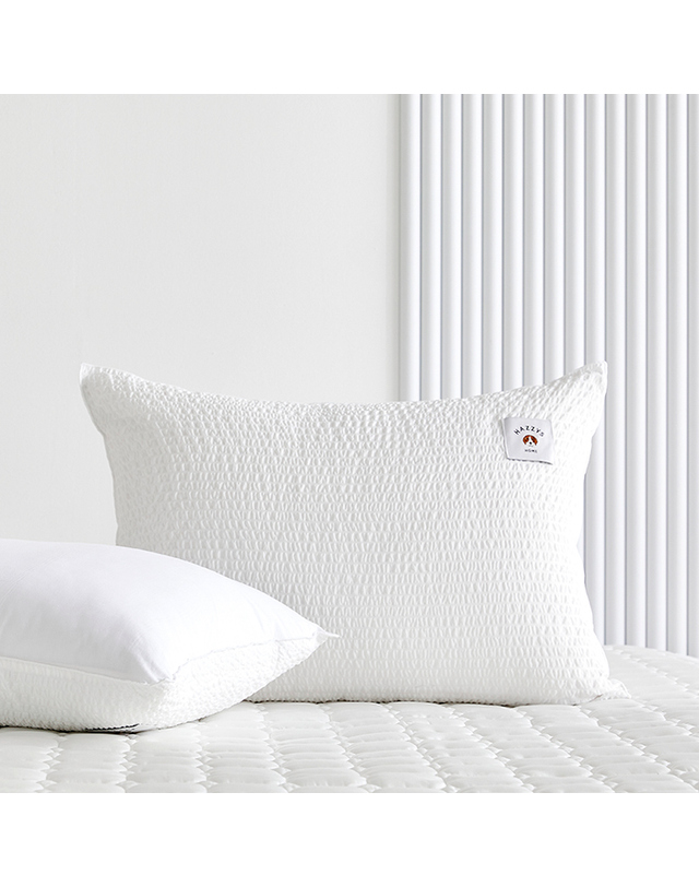 헤지스 홈 [헤지스홈]서커 가토2[2온스] 싱글/퀸세트[퀼트이불+베개커버] 착용컷