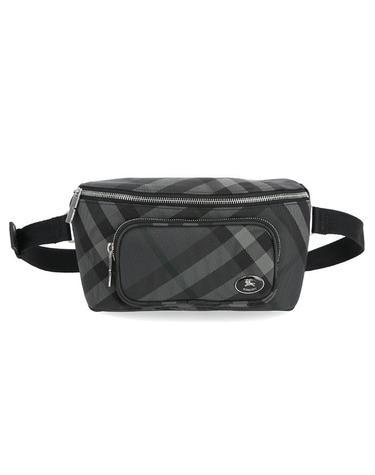 로고메탈 8112356 ML HERITAGE BELTBAG S21 버버리 체크 슬링백 범백 벨트백