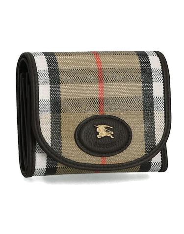 기마상 메탈 8112281 LS HIGHLANDS COMPACT W WWW 버버리 체크 하이랜드 컴팩트 반지갑