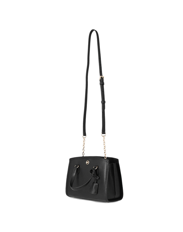 마이클 코어스 마이클코어스 마이클코어스 샨탈 스몰 30F2G7CM1T 001 BLACK 토트백 크로스백 착용컷