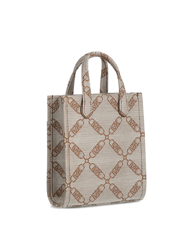 마이클 코어스 마이클코어스 마이클코어스 GIGI 미니 32F3G3GC4J 969 NATURAL LUGGAGE 토트백 크로스백 착용컷