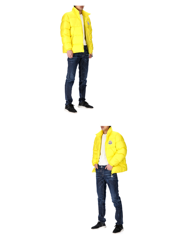 몽클레어 몽클레어 CITALA 로고 패치 1A00015 5396L 140 남성 패딩 점퍼 착용컷