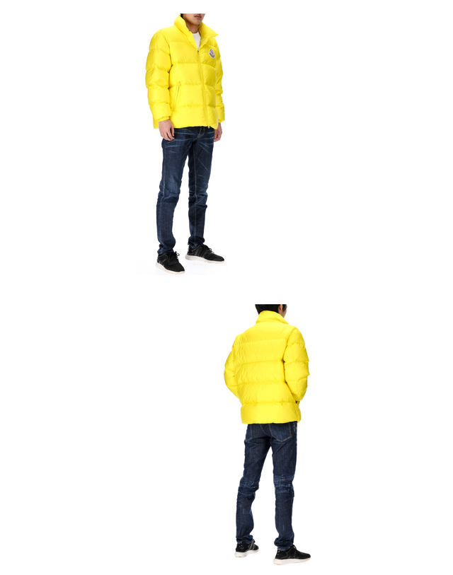 몽클레어 몽클레어 CITALA 로고 패치 1A00015 5396L 140 남성 패딩 점퍼 착용컷