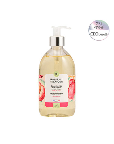 [공식수입원] 랑팔라투르 사봉리퀴드 피치 500ML(액체비누)