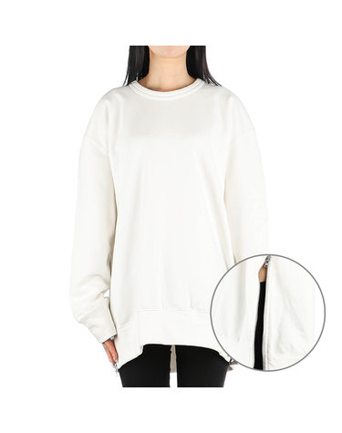 [꼼데가르송] RIT005 WHITE 여성 긴팔 티셔츠