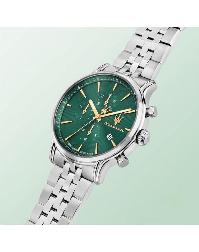 마세라티 마세라티 남자 EPOCA SLIM R8873618038 메탈 클래식 손목 패션 슬림 야광시계 착용컷