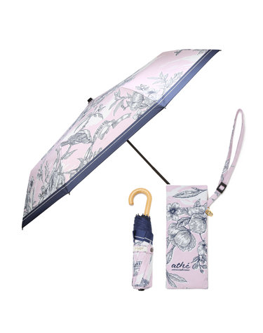 [UV차단 99.9%][TOILE DE JOUY] 핑크 트왈 드 주이 3단 암막 우양산