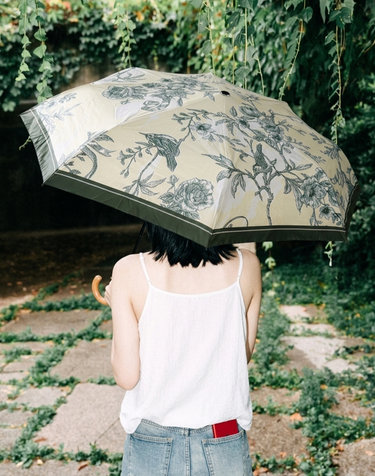 [TOILE DE JOUY] 옐로우 트왈 드 주이 3단 암막 우양산