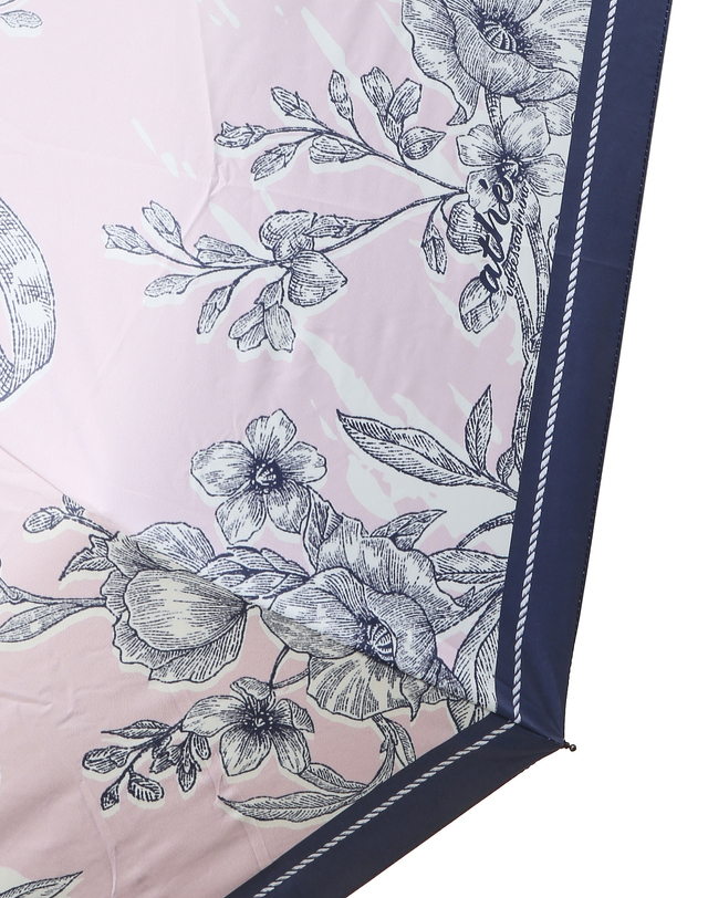 아떼 바네사브루노 액세사리 [TOILE DE JOUY] 핑크 트왈 드 주이 3단 암막 우양산 상세